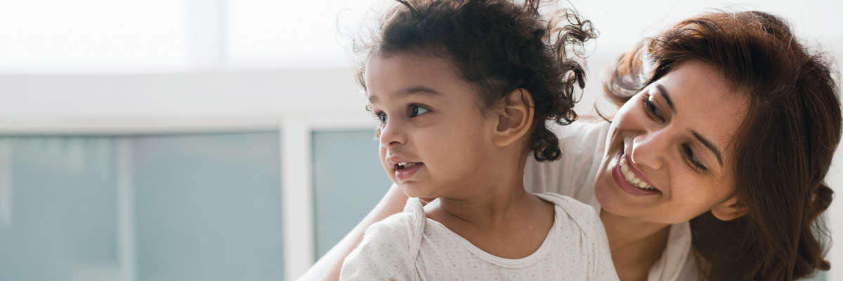 Latin mother with young girl, Pediatric TB diagnosis and management